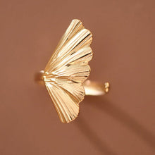 Load image into Gallery viewer, Ginkgo Leaf Ring