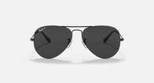 Load image into Gallery viewer, AVIATOR LARGE METAL BLACK w/ BLACK METAL