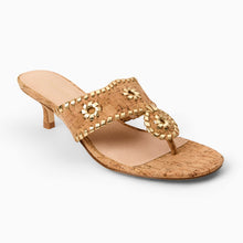 Load image into Gallery viewer, Jacks Cork Kitten Heel
