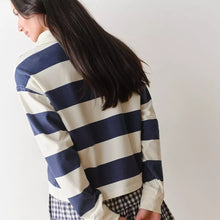 Load image into Gallery viewer, Luxe Sueded Polo Tee