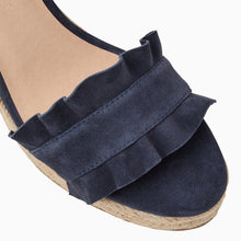 Load image into Gallery viewer, Rozette Ruffle Wedge