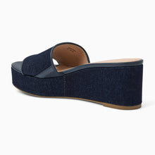 Load image into Gallery viewer, Bay Denim Mid Wedge