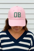 Load image into Gallery viewer, Pink and Green OB Hat - performance fit