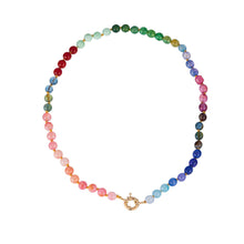 Load image into Gallery viewer, Natural Stone Semi Precious Necklace