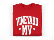 Load image into Gallery viewer, Vineyard Puff Crewneck