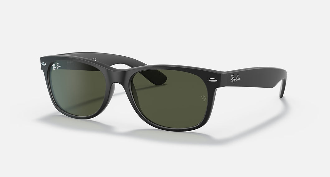 NEW WAYFARER RUBBER BLACK w/ G-15 GREEN