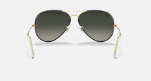 Load image into Gallery viewer, AVIATOR FULL COLOR BLACK ON LEGEND GOLD w/ GREY GRADIENT
