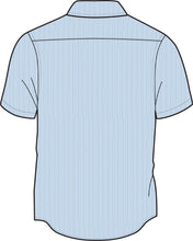 Load image into Gallery viewer, M SS Folly Field Stripe Seersucker Sportshirt
