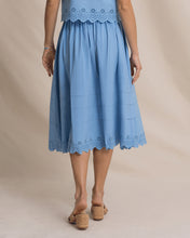 Load image into Gallery viewer, Gigi Eyelt Midi Skirt
