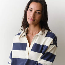 Load image into Gallery viewer, Luxe Sueded Polo Tee
