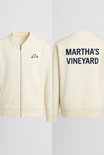 Load image into Gallery viewer, MV Island Ivory Bomber Jacket

