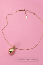 Load image into Gallery viewer, Silver Drop Necklace
