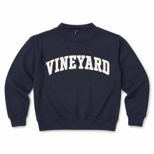 Load image into Gallery viewer, Vineyard Mock Neck Crew
