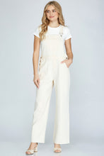 Load image into Gallery viewer, WASHED COTTON TWILL OVERALL WITH POCKETS
