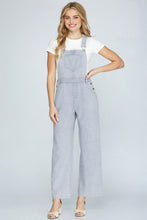Load image into Gallery viewer, WASHED COTTON TWILL OVERALL WITH POCKETS
