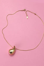Load image into Gallery viewer, Silver Drop Necklace
