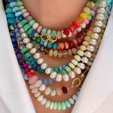 Load image into Gallery viewer, Natural Stone Semi Precious Necklace
