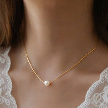 Load image into Gallery viewer, Single Pearl Necklace
