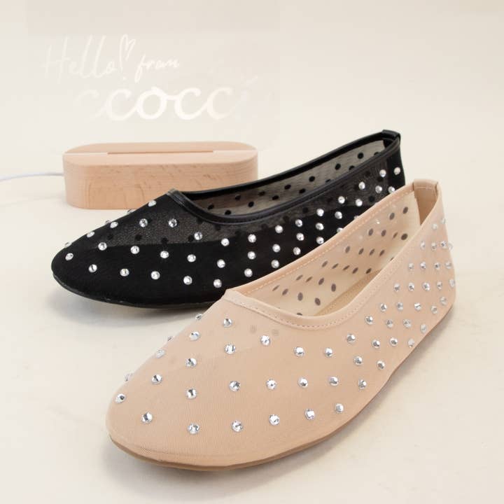 Carlie Mesh Flats