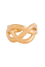 Load image into Gallery viewer, Steel Knot Open Ring
