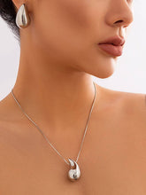 Load image into Gallery viewer, Silver Drop Necklace
