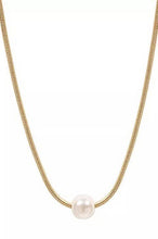Load image into Gallery viewer, Single Pearl Necklace
