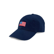 Load image into Gallery viewer, American Flag Hat (Navy)
