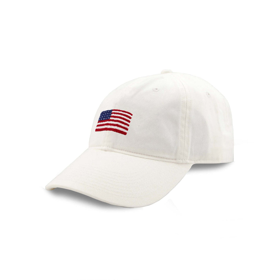 American Flag Hat (White)