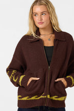 Load image into Gallery viewer, Corrine Zip Up Sweater
