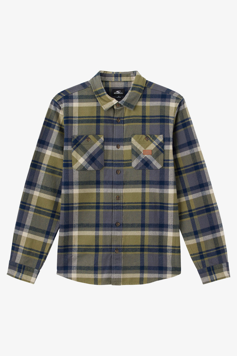 LANDMARKED FLANNEL STANDARD FIT LONG SLEEVE SHIRT