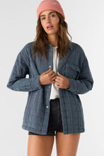 Load image into Gallery viewer, RYA QUILTED OVERSIZED FIT SNAP FRONT JACKET
