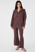 Load image into Gallery viewer, KARMA FRENCH TERRY HALF ZIP PULLOVER
