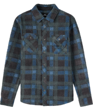 Load image into Gallery viewer, GLACIER PLAID HIGH PILE SUPERFLEECE
