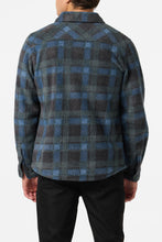 Load image into Gallery viewer, GLACIER PLAID HIGH PILE SUPERFLEECE
