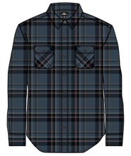 Load image into Gallery viewer, GLACIER PLAID SUPERFLEECE
