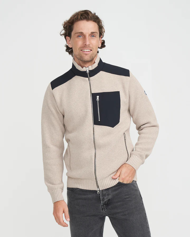 Konrad Full Zip WP + Khaki/Black