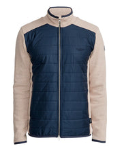 Load image into Gallery viewer, Peder Full Zip WP+Khaki/Navy
