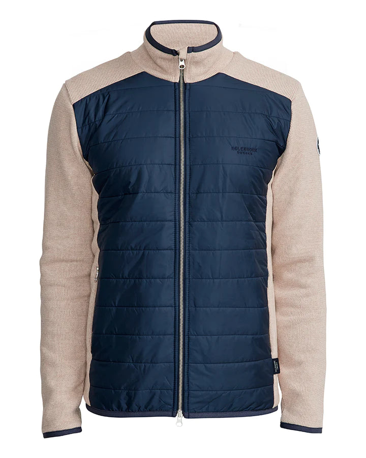 Peder Full Zip WP+Khaki/Navy