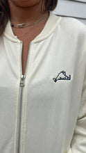 Load image into Gallery viewer, MV Island Ivory Bomber Jacket
