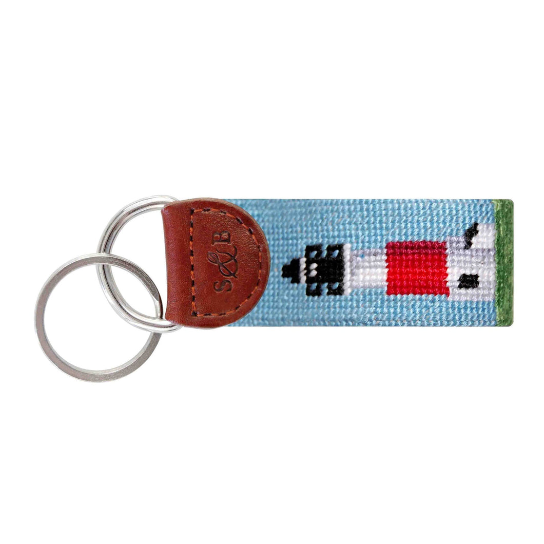 Lighthouse Scene Key Fob