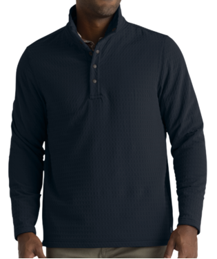 Men's Gridback Fleece Snap Pullover