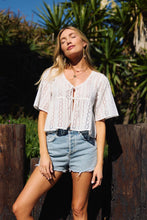 Load image into Gallery viewer, Loni Eyelet Top
