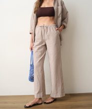 Load image into Gallery viewer, Josie Seersucker Drawstring Pant
