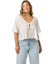Load image into Gallery viewer, Loni Eyelet Top
