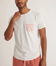 Load image into Gallery viewer, Saddle Hem Contrast Pocket Tee
