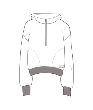 Restore OS Half Zip Hoodie