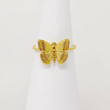 Load image into Gallery viewer, Butterfly Ring - Adjustable
