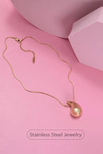 Load image into Gallery viewer, Silver Drop Necklace
