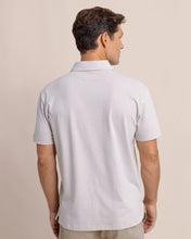 Load image into Gallery viewer, M SS Linen Cotton Sandwave Polo

