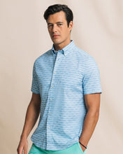 Load image into Gallery viewer, M SS Coastal Breeze Ocean Echo Sportshirt
